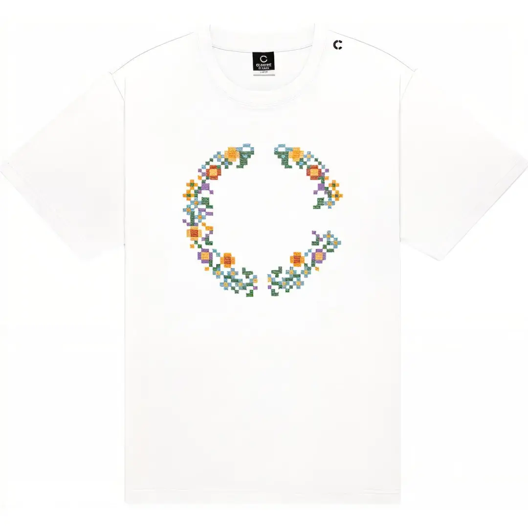 CLOT T Shirts Men's Crew Neck Moderate Straight Fit