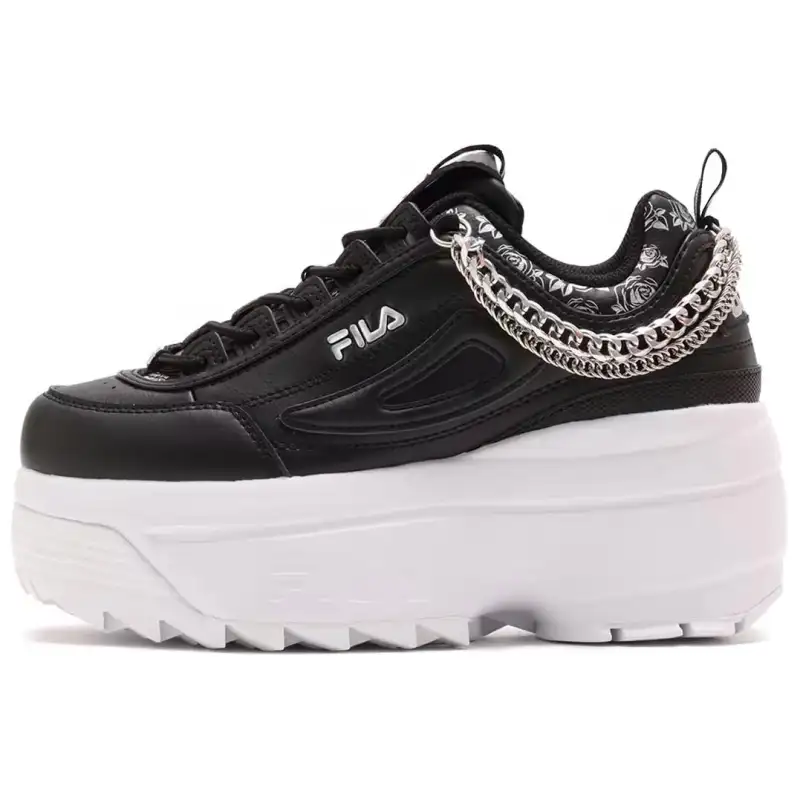 FILA Disruptor 2 Low top Casual Shoes Women's Black White