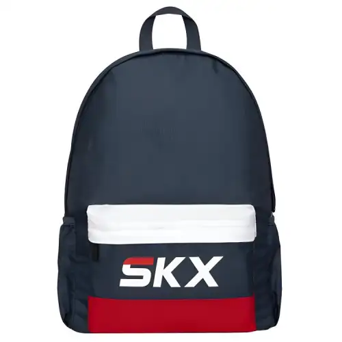 Skechers Casual Fabric Backpack Regular Unisex Navy Blue