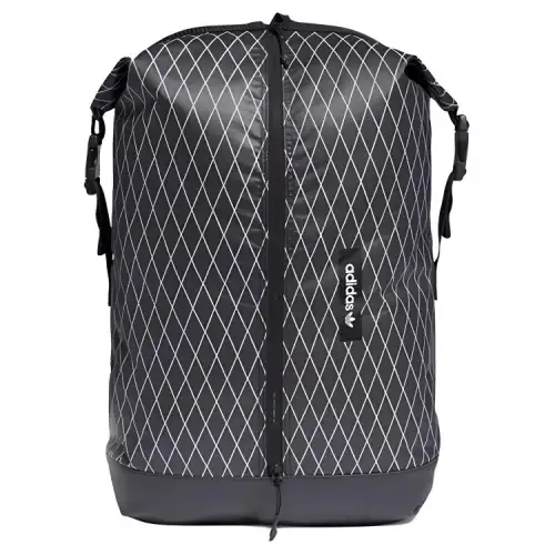 Adidas Originals Nylon Fabric Backpack Regular Men's Black