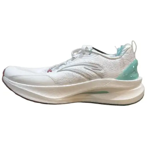 Anta Slip Resistant And Abrasion Resistant Coverage Low top Casual Running Shoes Women's White Blue Silver