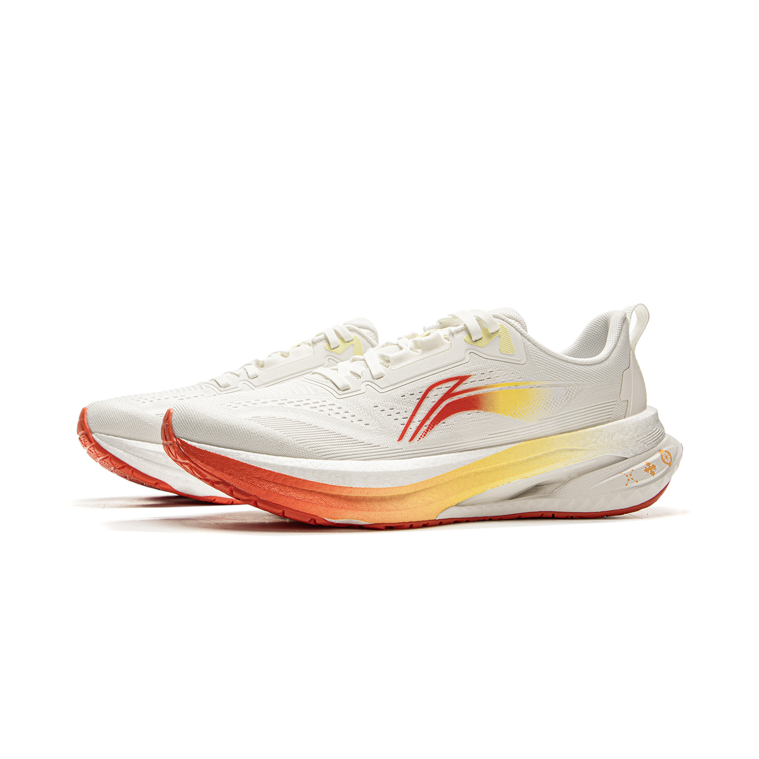Li Ning 5S 5.0 Fabric Low top PROBAR LOC Physical Fitness Test & Exam Running Shoes Men’s Mist White