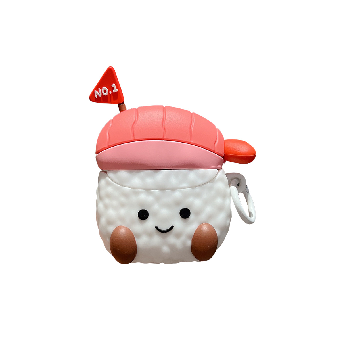 CHRROTA suitable for Redmi Buds6 Pro/Buds6 Lite/Youth Edition Silicone Cartoon Sushi Sweet Shrimp Headphone Case