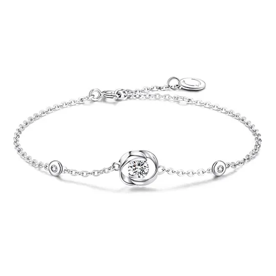 FANCI 925 Sterling Silver Bracelets Unisex