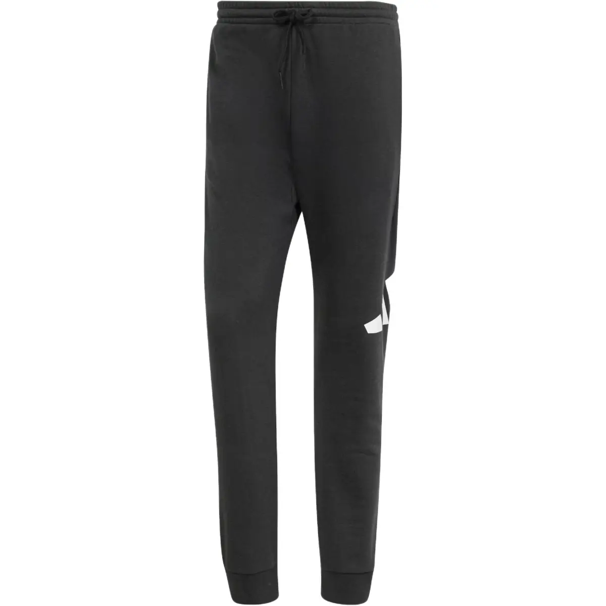 Adidas ESSENTIALS Sportswear Big Logo French Terry Knitted Sweatpants Men's Black/White