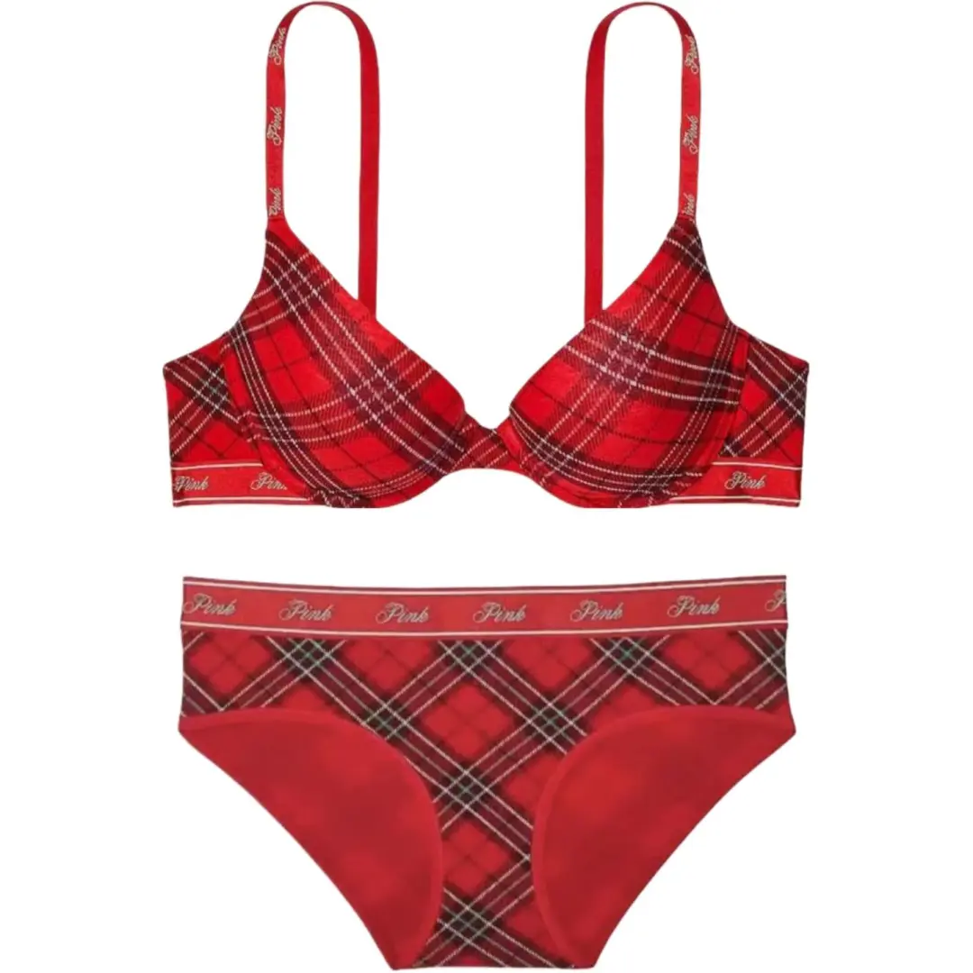 Victoria's Secret Underwear Set Women's Red