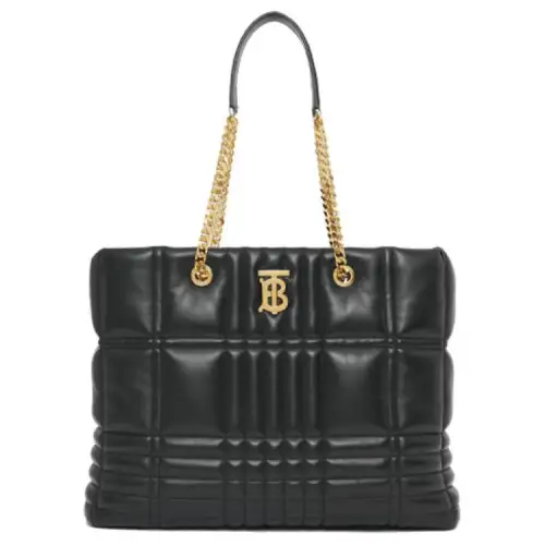 Burberry Lambskin Shoulder Bag, Crossbody Bag, Handbag Medium Women's Black