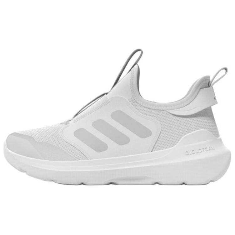 Adidas Tensaur Slip Resistant Abrasion Resistant Low top Casual Running Shoes Unisex White