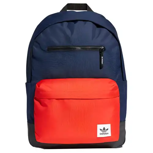 Adidas Originals Trefoil Polyester Backpack Regular Unisex Red Blue