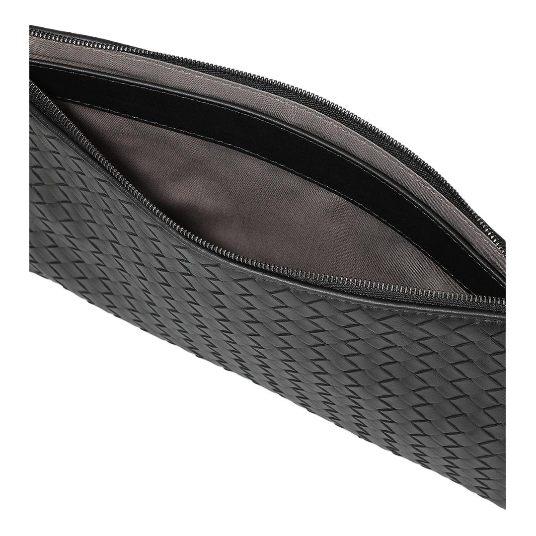 Женская сумка Bottega Veneta Intrecciato (черная) — фото 4