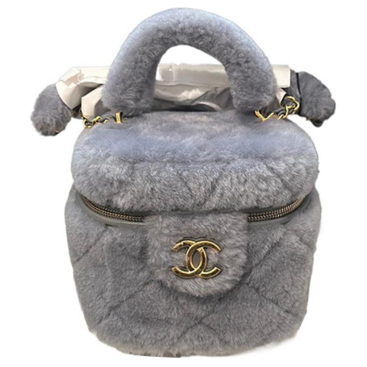 Женская сумка Chanel (серая)