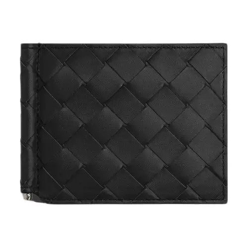 Bottega Veneta Intrecciato Bi Fold Card Holder