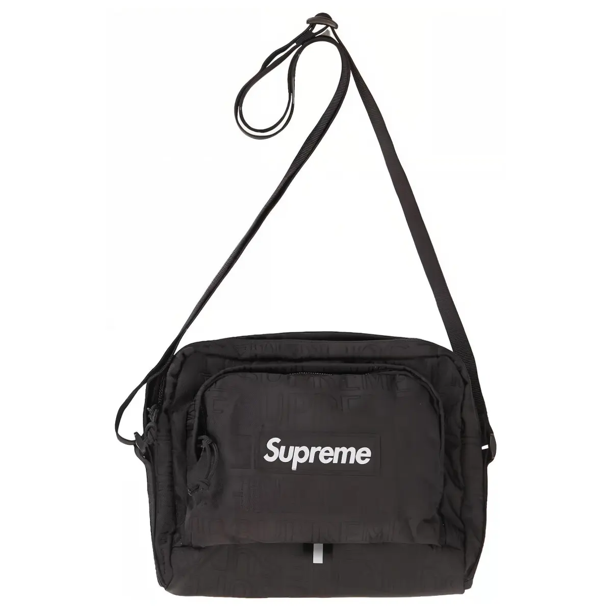 Supreme Nylon Crossbody Bag, Shoulder Bag Regular Unisex Black