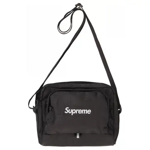 Supreme Nylon Crossbody Bag, Shoulder Bag Regular Unisex Black