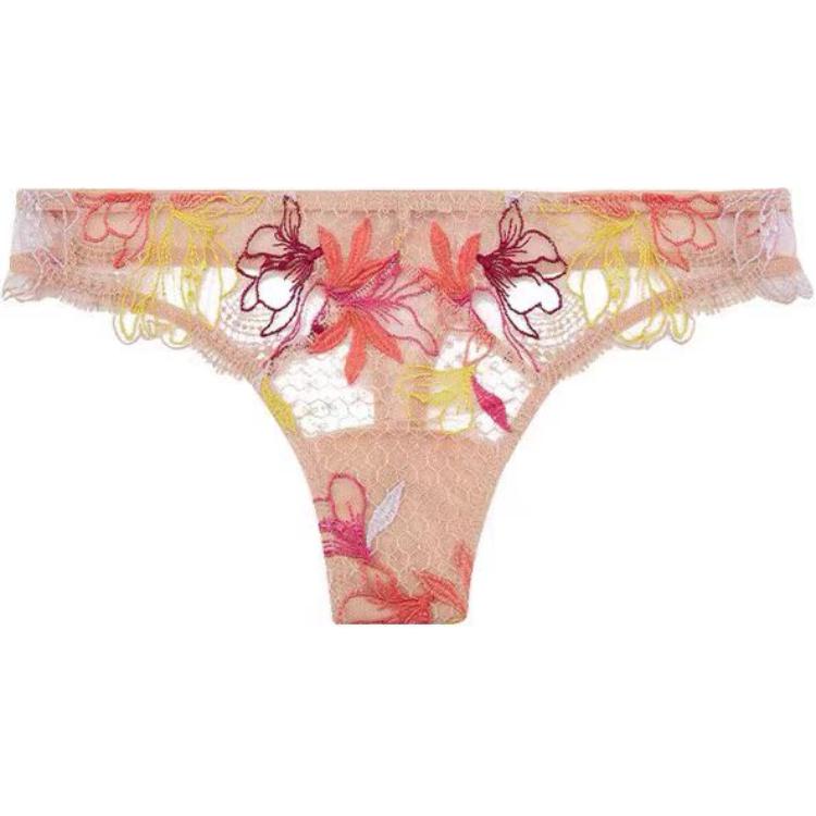 Женские трусы Victoria's Secret Thong (телесные)