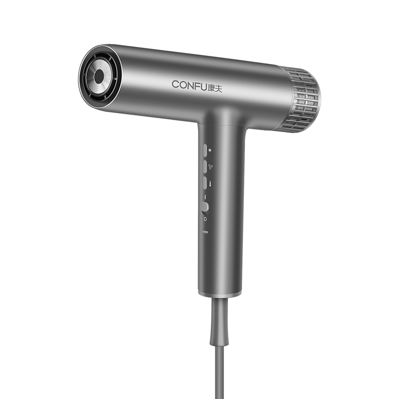 CONFU high-speed hair dryer 1900W household small hurricane barrel high-power negative ion hair care stylist K9