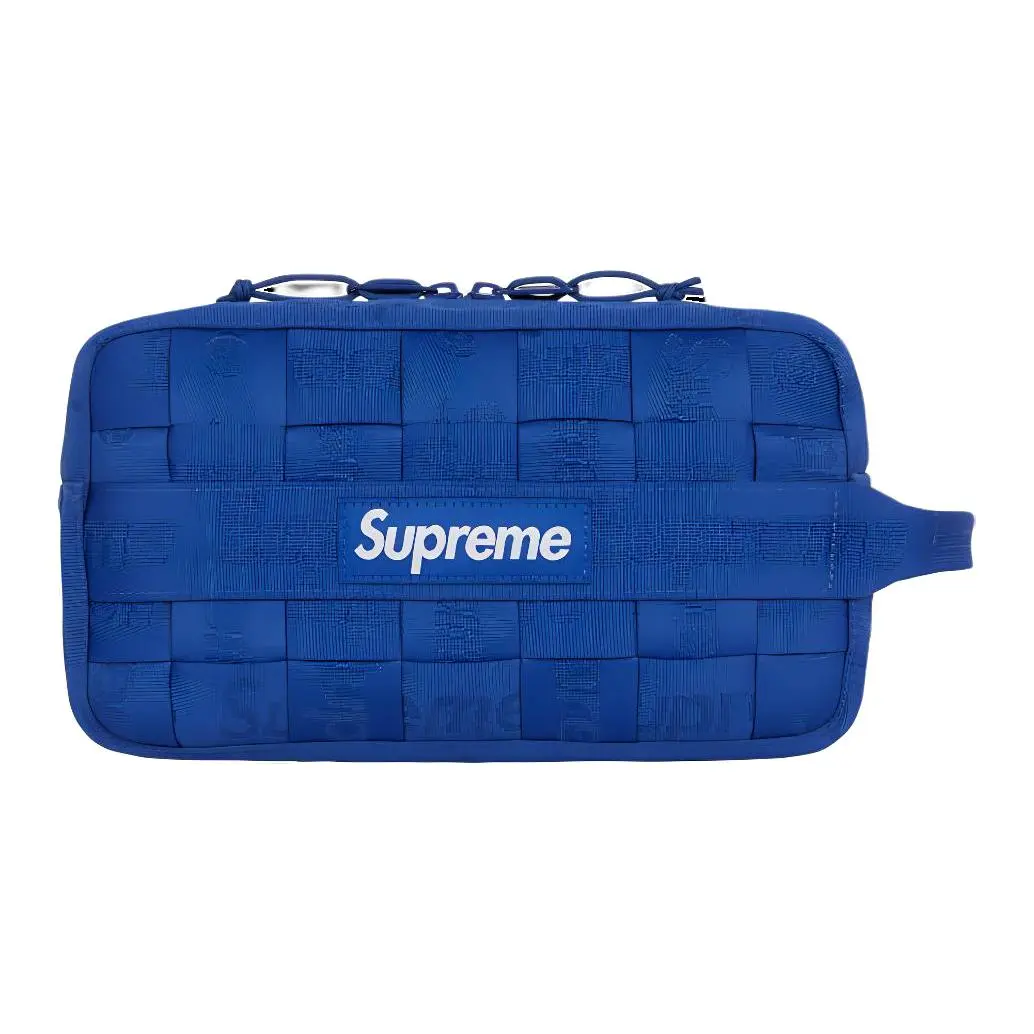 Supreme Fabric Clutch Regular Unisex Blue