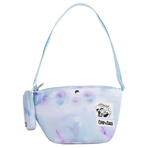 Li Ning Disney, Collaboration Fabric Shoulder Bag, Crossbody Bag Regular Unisex Blue