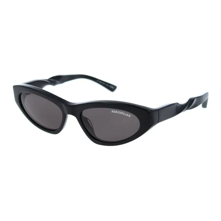 Balenciaga Acetate Cat Eye Sunglasses Women's Black