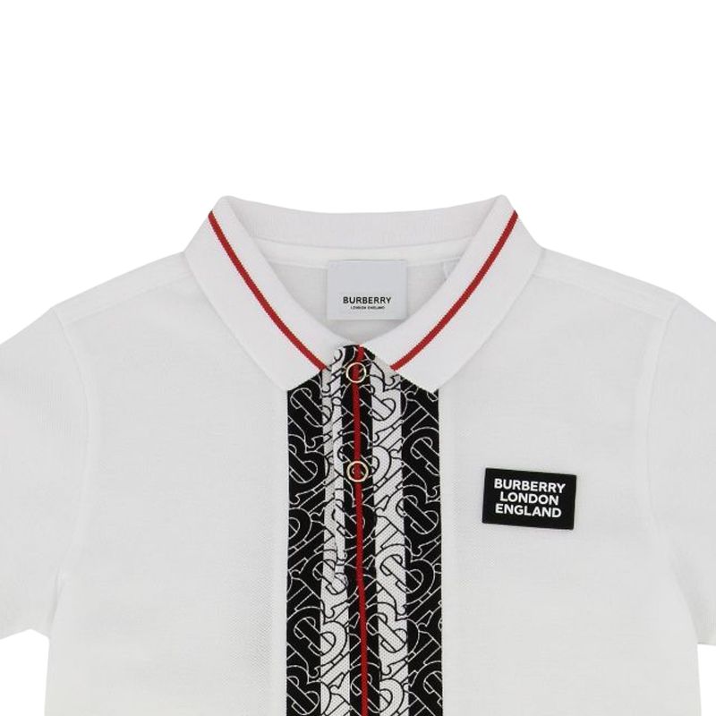 Футболка BurberryT (белый) — фото 3