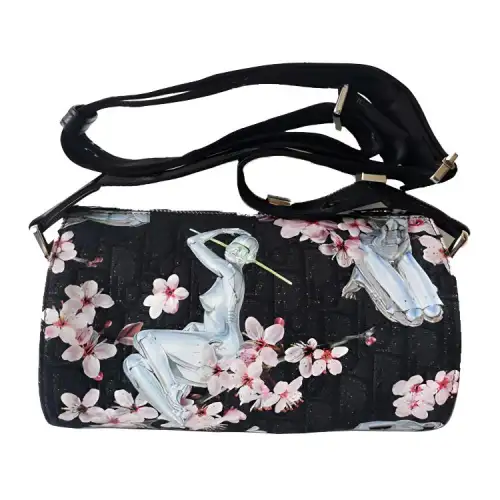 DIOR Cow Leather Crossbody Bags Men's Multicolor