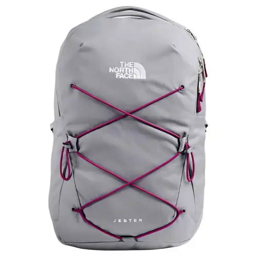 THE NORTH FACE 22L Outdoor Bags Recycled Polyester Purple Line Gray Women's