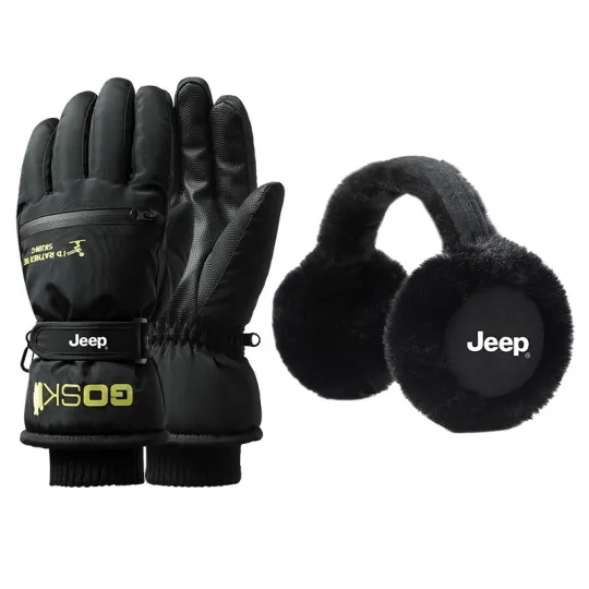 Jeep Slip Resistant Sports Gloves Men's