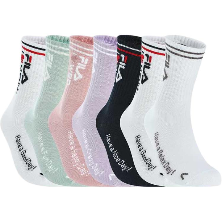FILA Mid-Calf Socks Women’s 7 Pack