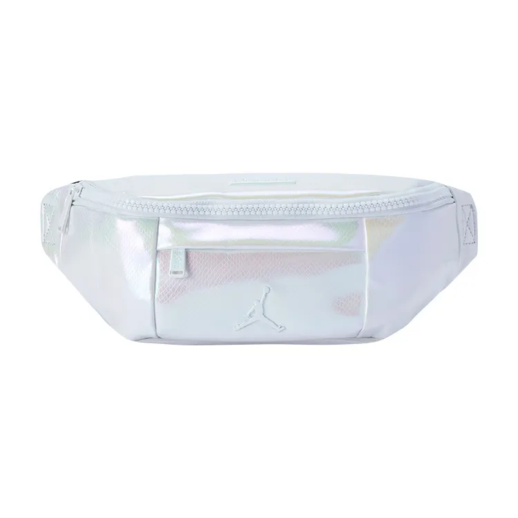 Jordan Synthetic Leather Fanny Pack Regular Unisex White