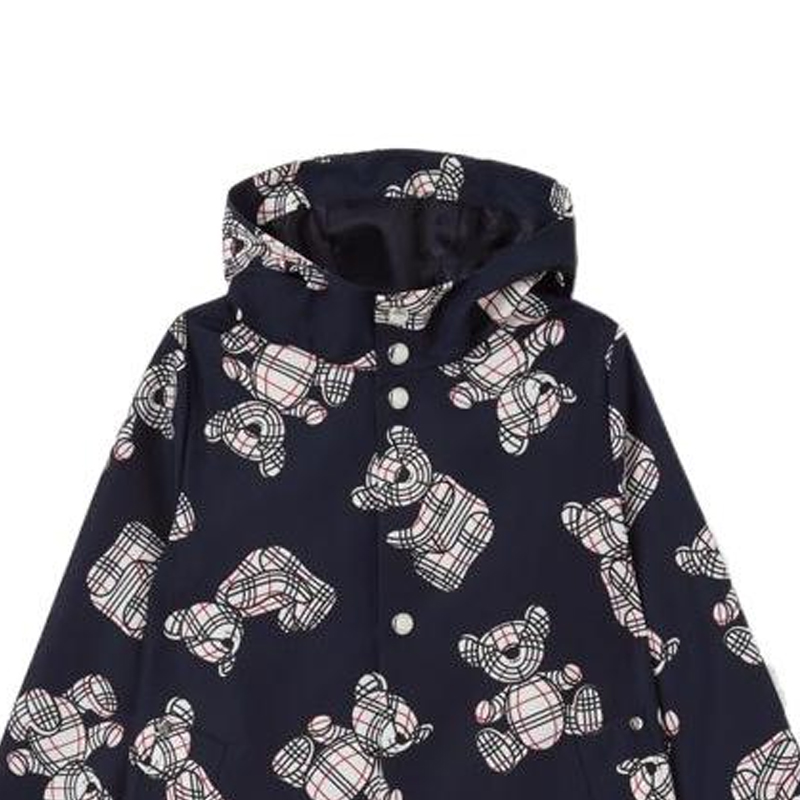 Детская куртка Burberry (синяя) — фото 4