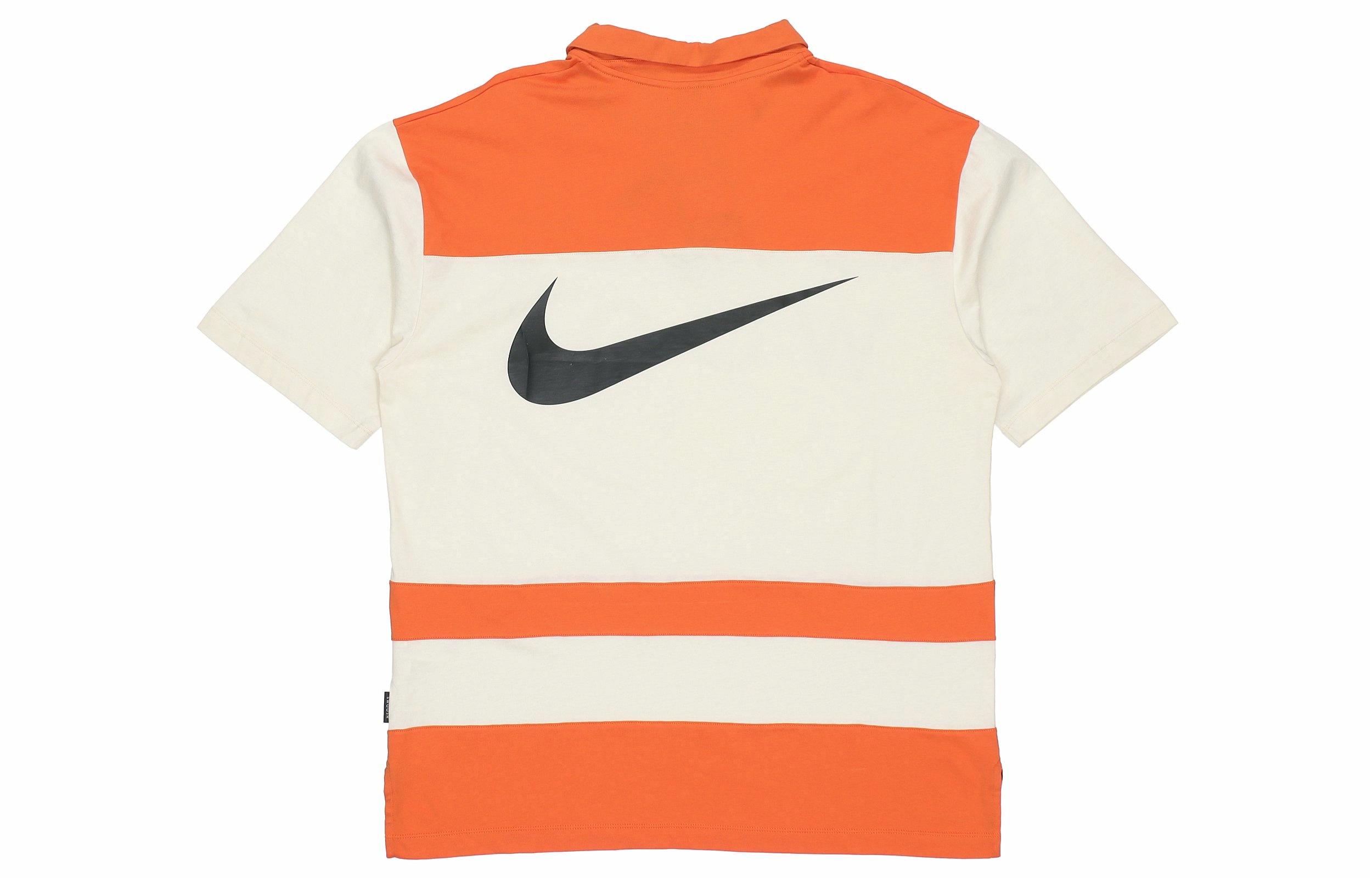 Мужская футболка Nike Sportswear Swoosh Logo (оранжевая) — фото 2