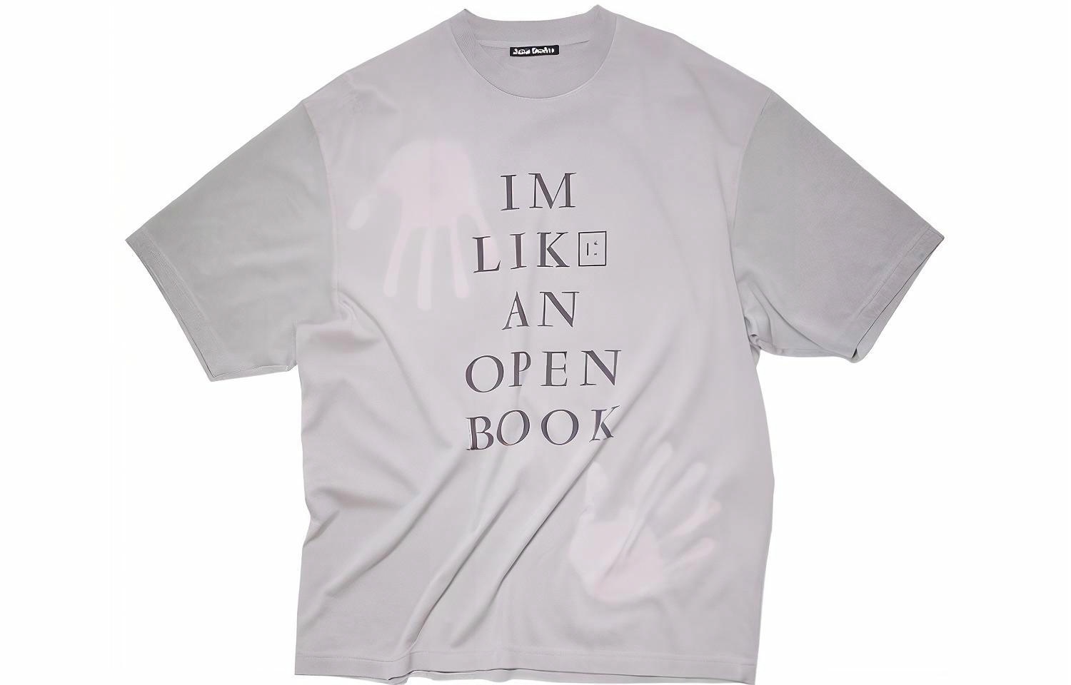 Футболка Acne Studios (серая)