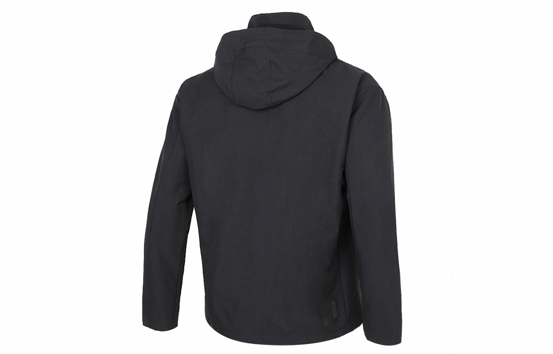 Мужская куртка adidas Wj Jkt Warm к (черная) — фото 2