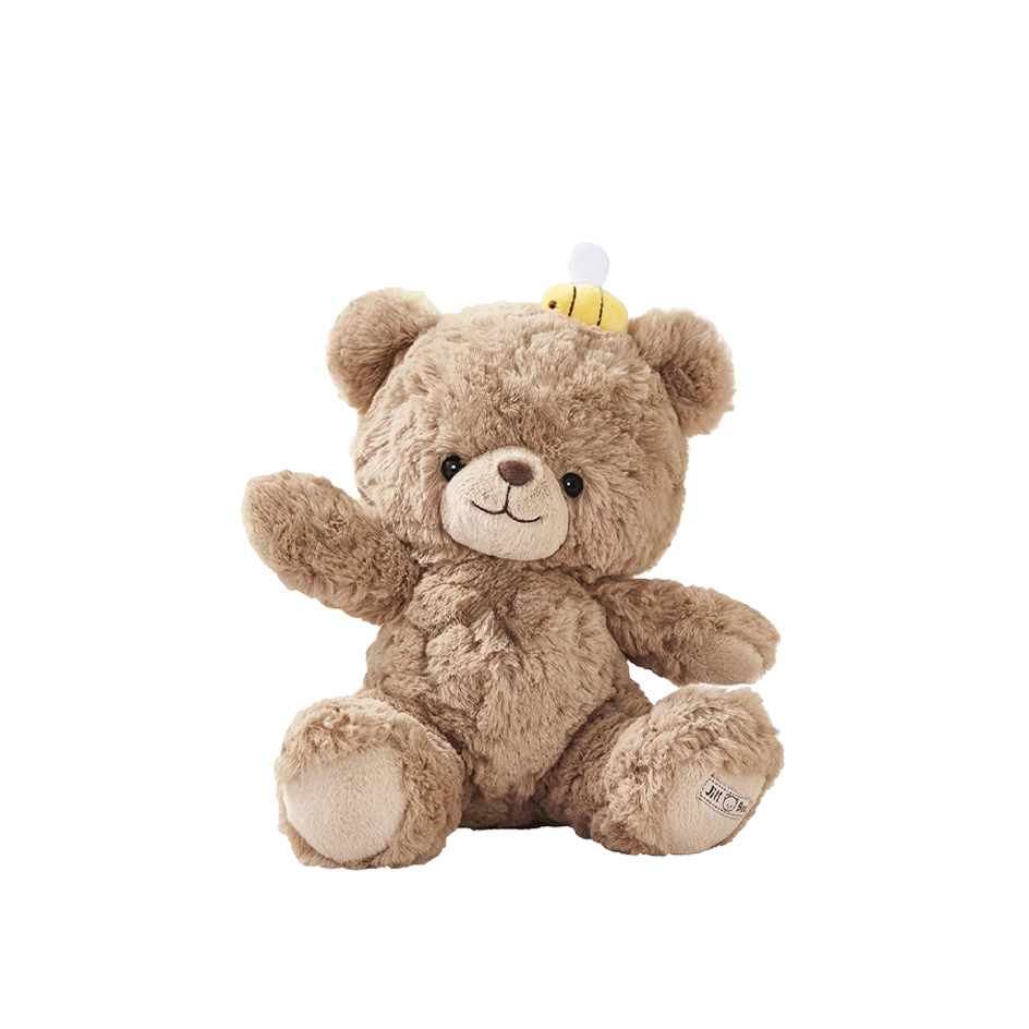Bear Castle Island Super Cute Brave Bear Soft Cute Creative Cartoon Furry Ragdoll Soft, Comfortable and Silky Good Your Faithful Little Partner to Accompany, Comfort and Heal Little Bear Doll Plush Doll 23cm Height