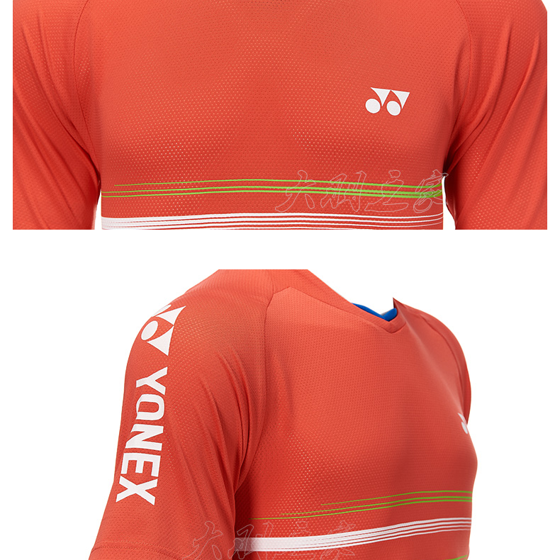 YONEX Badminton Jerseys Men’s V Neck Moderate