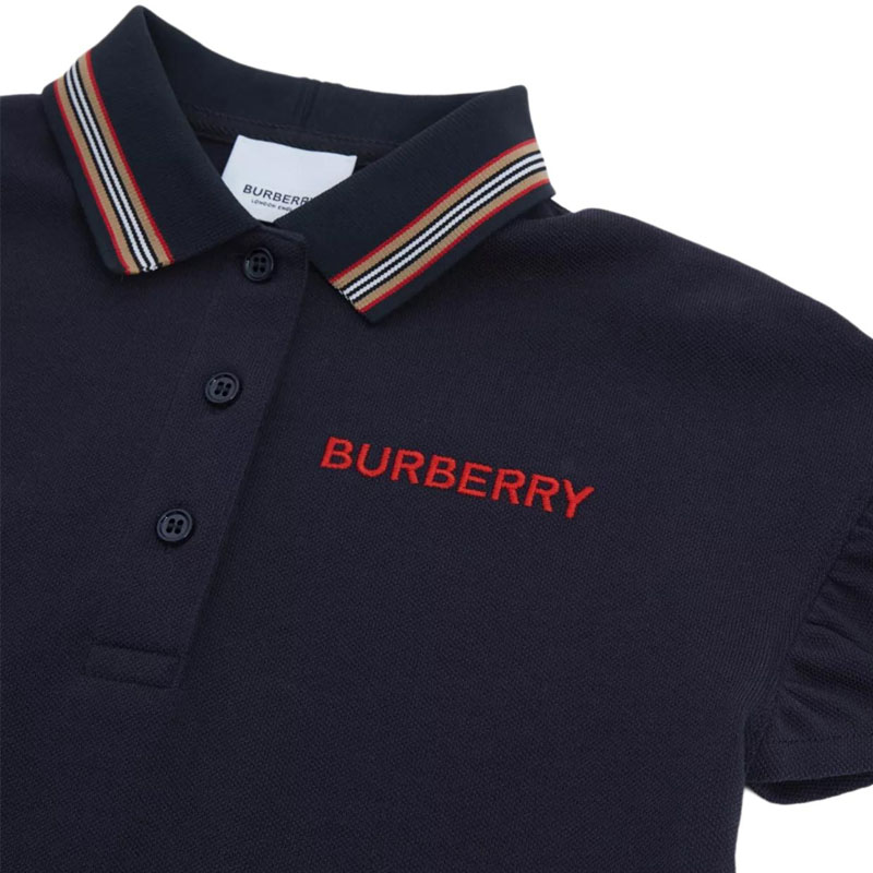 Футболка Burberry (темно-синий) — фото 6