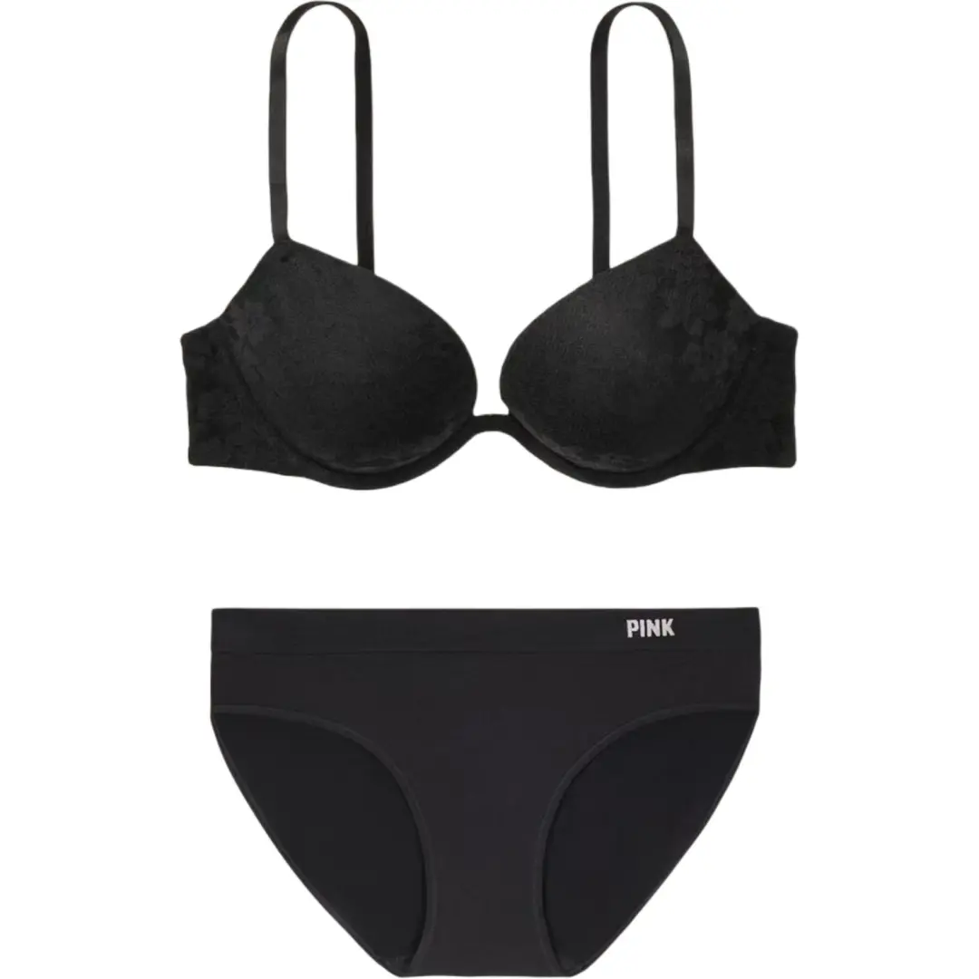 Victoria's Secret Underwear Set Women's Black