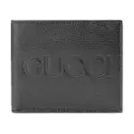 GUCCI Leather Wallet Unisex Black