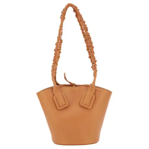 Bottega Veneta Cow Leather Handbag, Shoulder Bag Women's Yellow