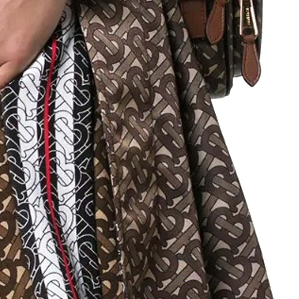 Женские штаны Burberry (коричневые) — фото 2