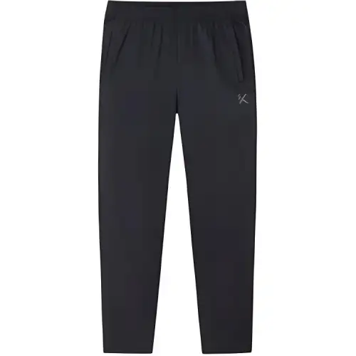 Anta Basketball Collection Knitted Sweatpants Men's Basic Black