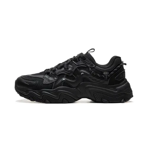 Li Ning Cat Paw Lite 2 Fashion Trend Cushioning, Wear Resistant Low top Casual Shoes Men's Black