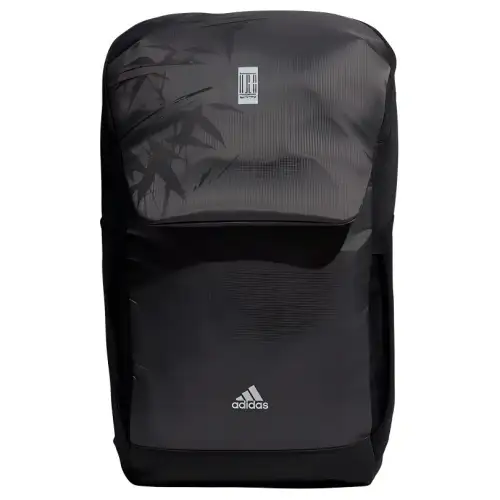 Adidas Recycled Material, Polyester Backpack Regular Unisex Black