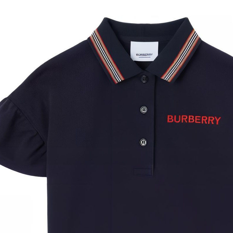 Футболка Burberry (темно-синий) — фото 4