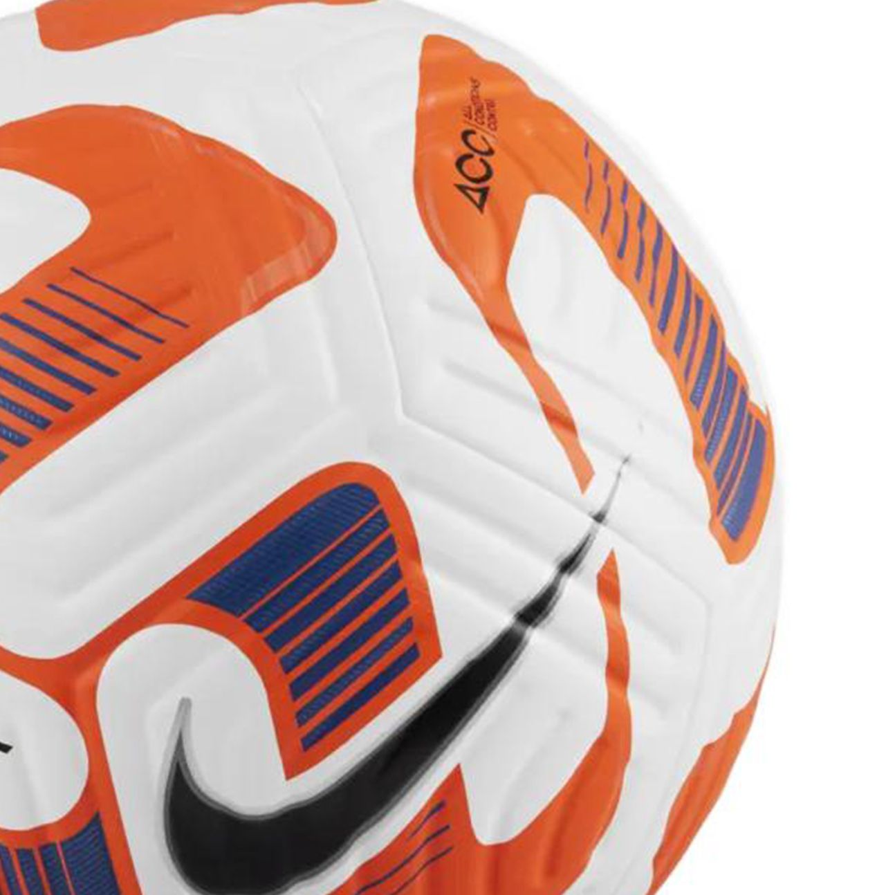 Nike Size 5 Ball Soccer Ball Rubber Machine Stitched Soccer Ball Unisex Dutch Orange