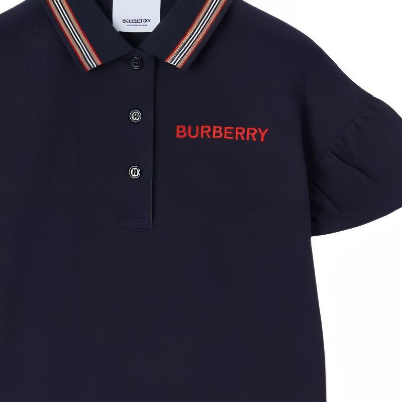 Футболка Burberry (темно-синий) — фото 5