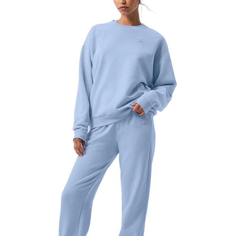 alo yoga ACCOLADE CREW NECK PULLOVER JISOO