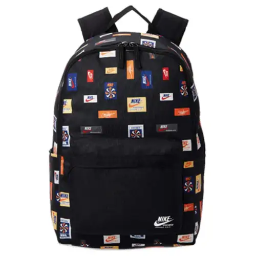Nike Heritage Polyester Backpack Regular Unisex Black