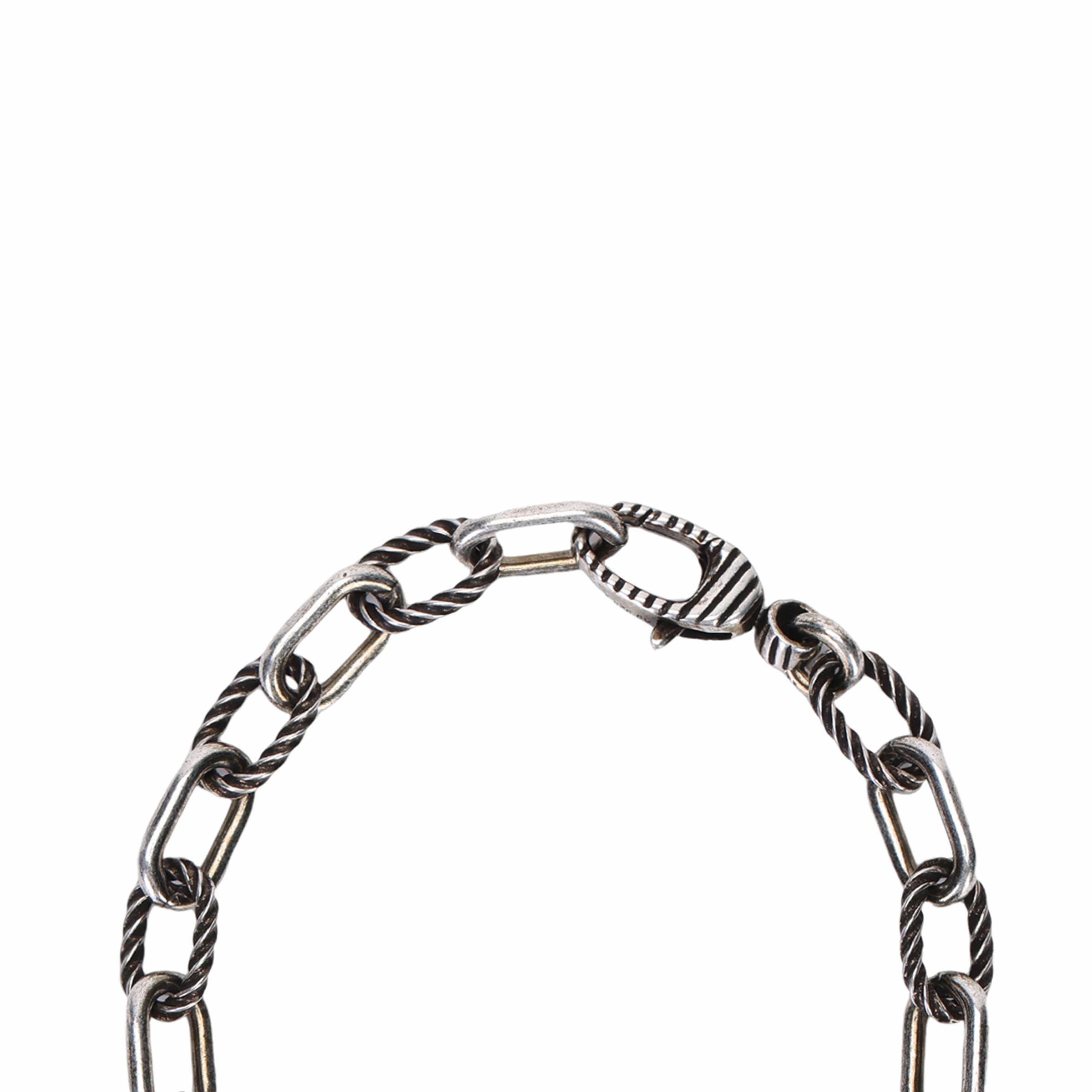 Мужской браслет Gucci 607158-J8400-0811 (серебристый) — фото 4