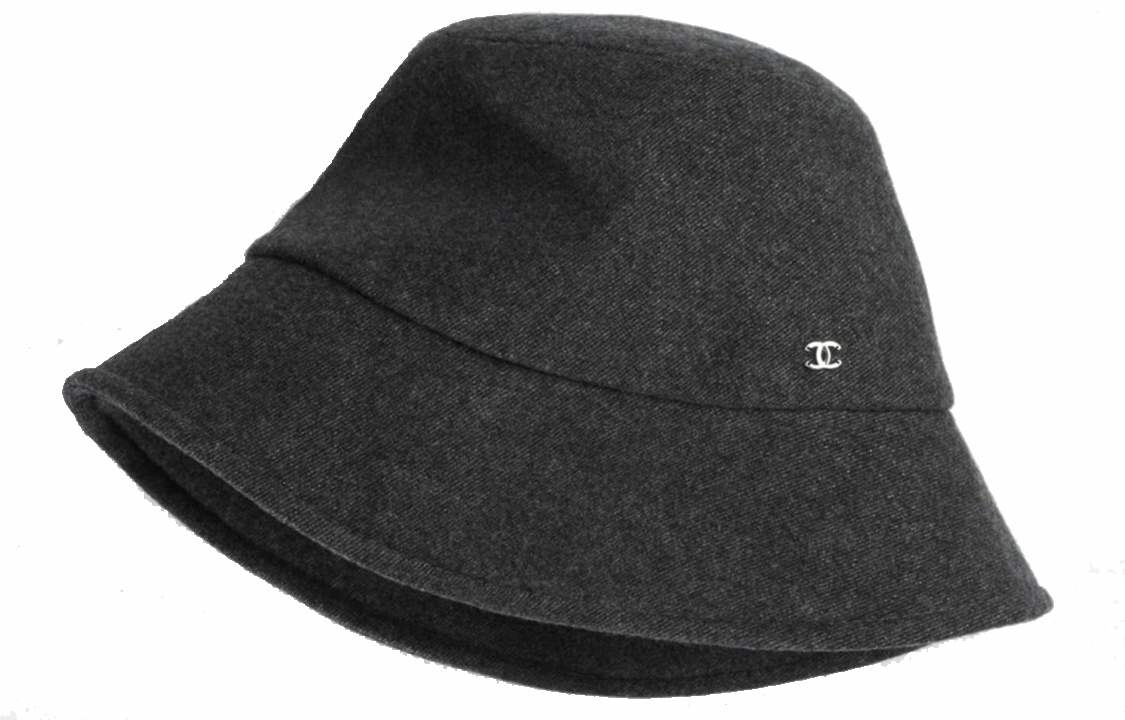 Женская панама Chanel (черная)